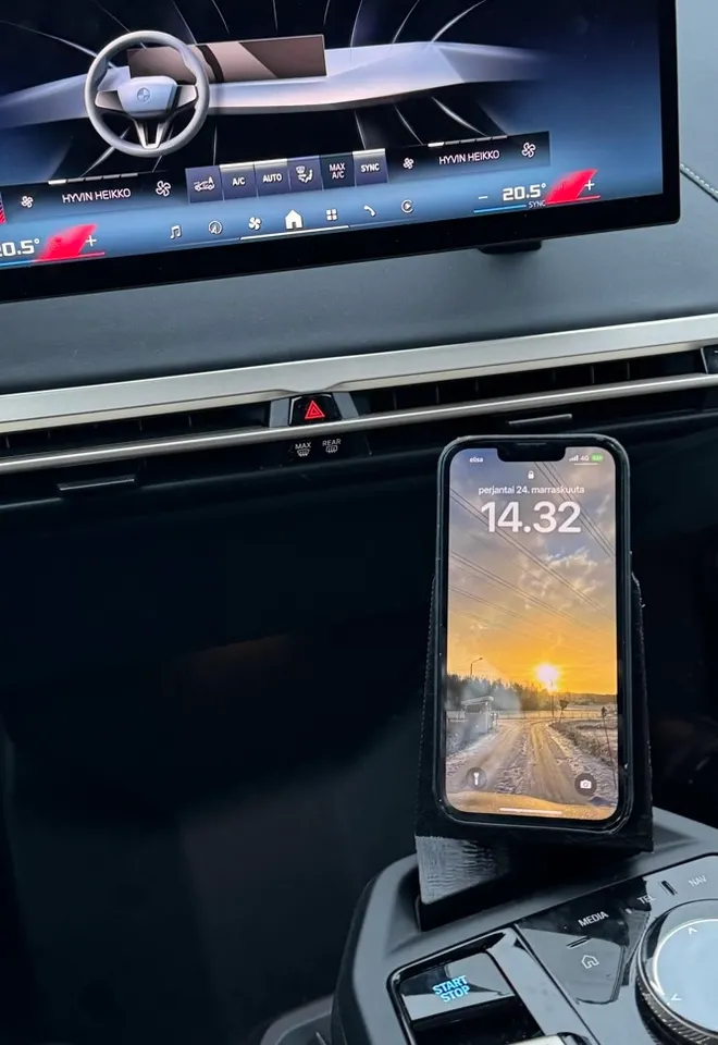 Bmw mobile phone shop holder