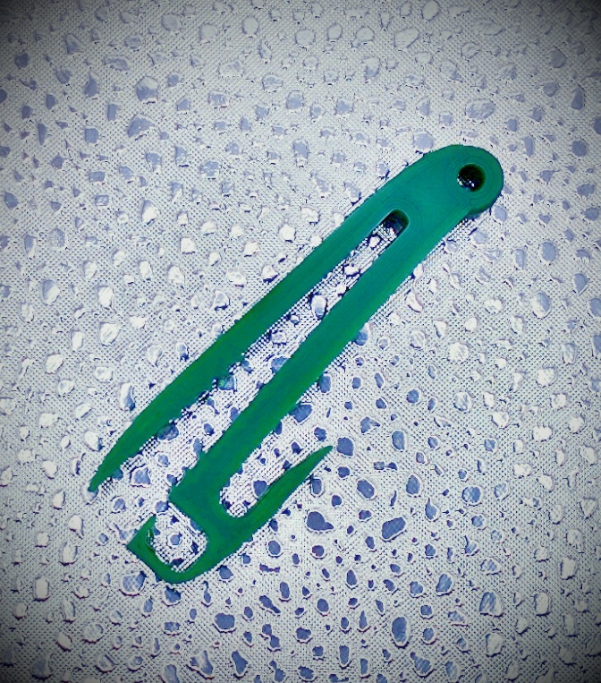 Universal mobile phone hook by PARANORMALPOST Download free STL model