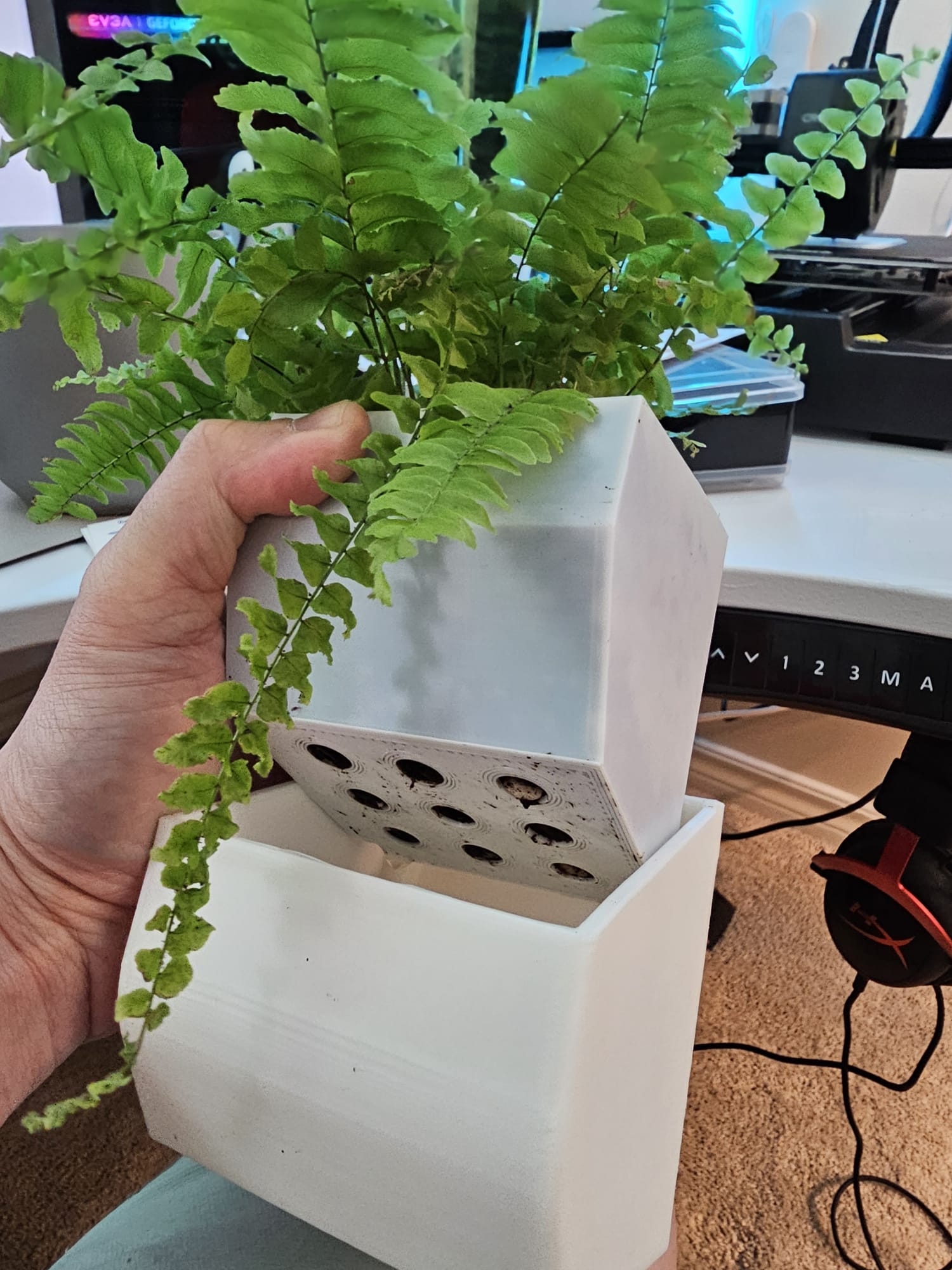 Ikea Skadis Plant Painting - Planter Insert