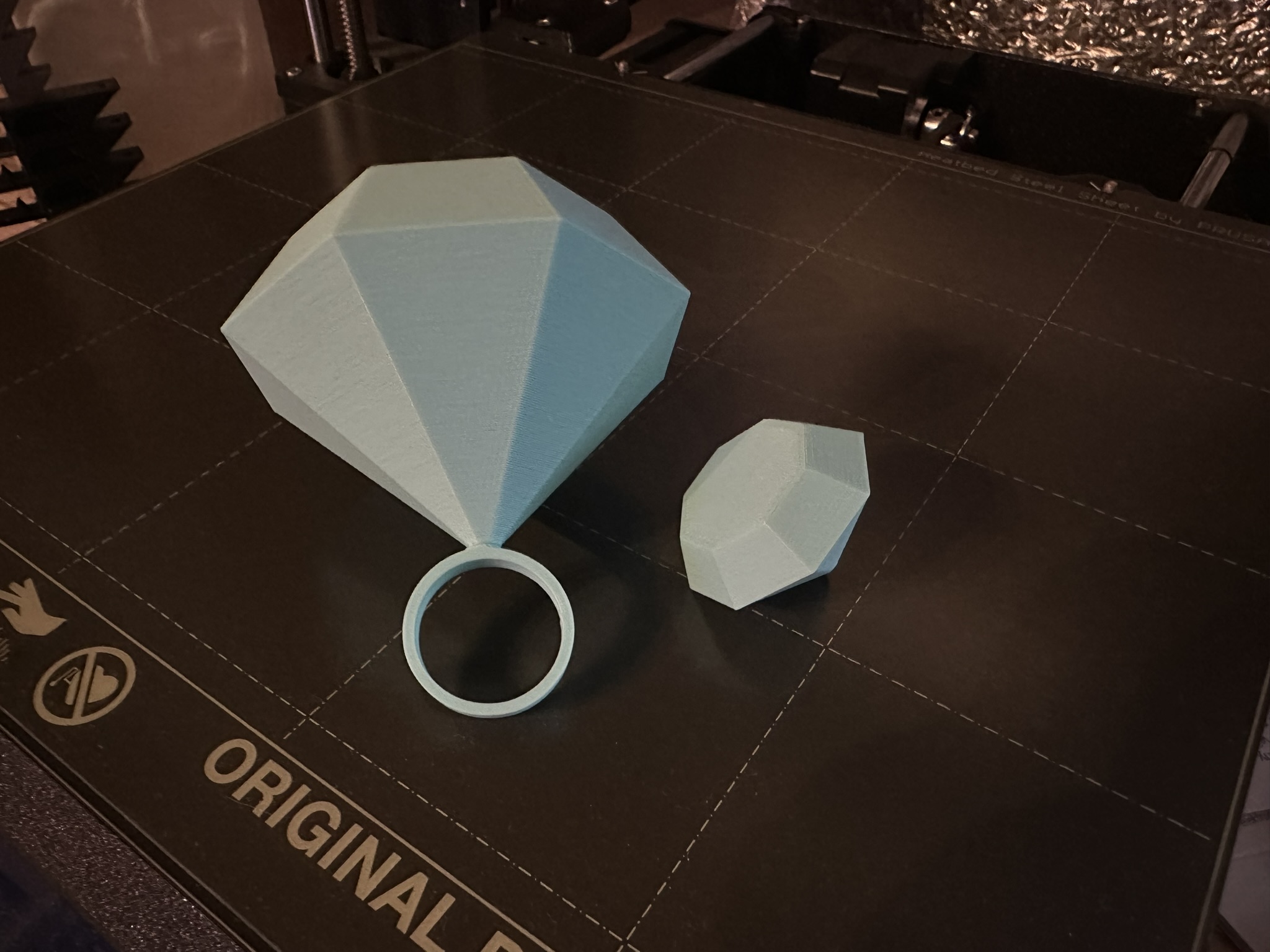 Miniatura 6 do modelo 3D Diamond ring