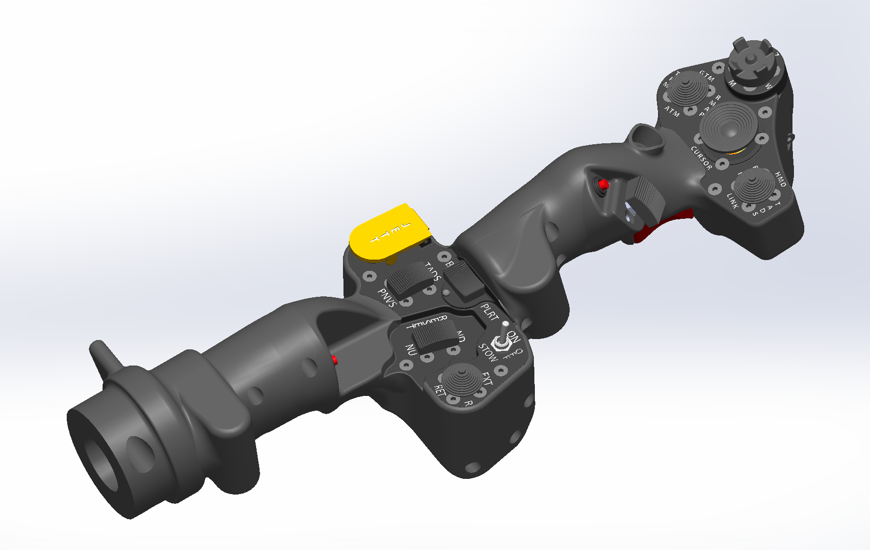 AH-64 Collective grip