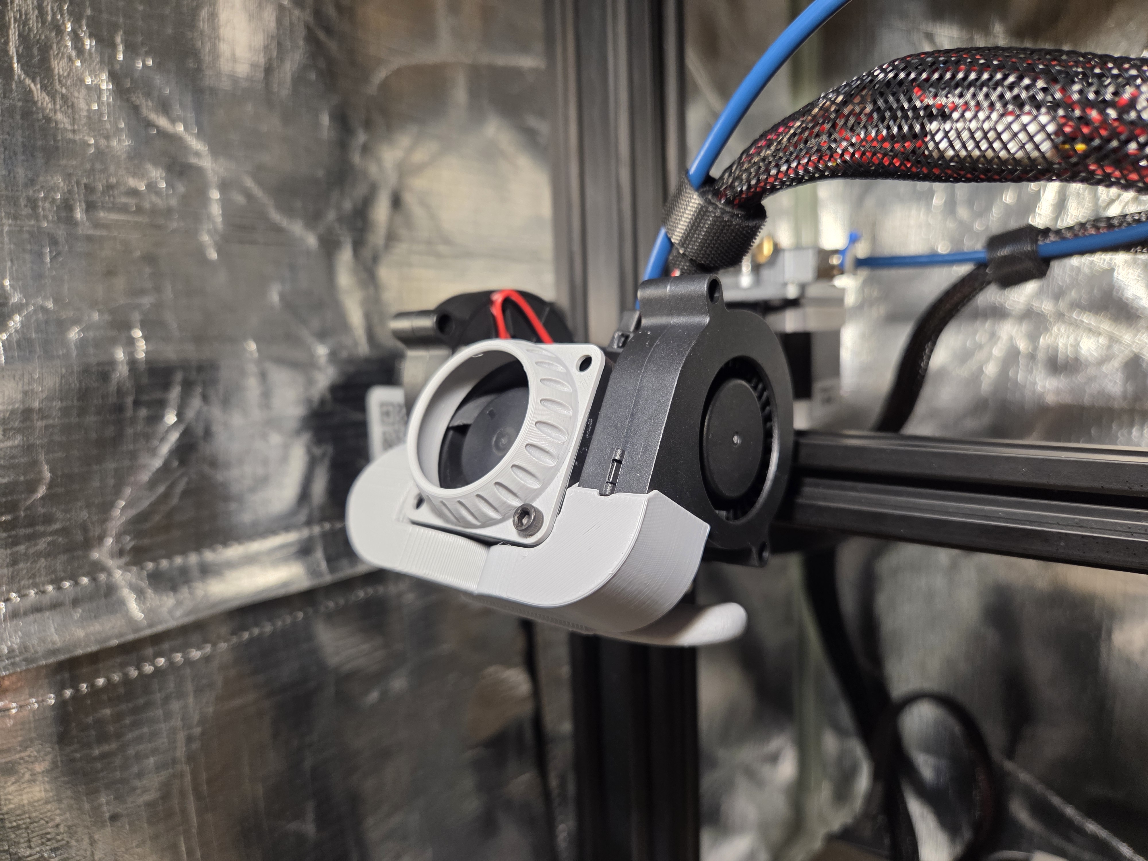 Dual 5015 ducting for Snippi-Me (Mini-Me for Spider V3)