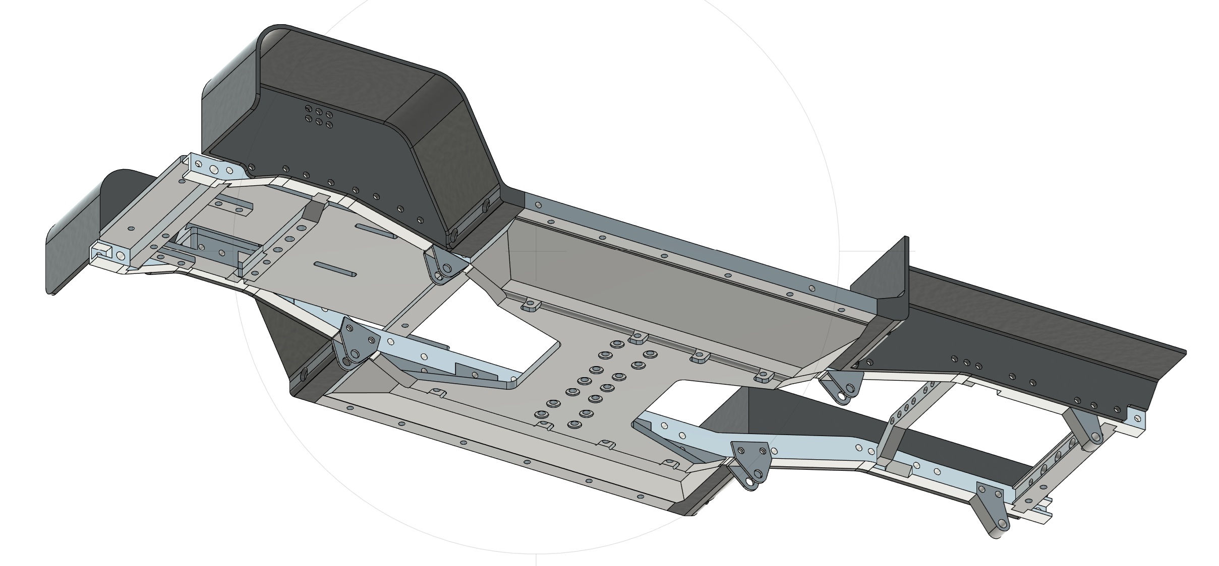 RC4WD Trail Finder 2 - Chassis Parts / Update 16.08.2026 - New Skid for TF2 11.3"