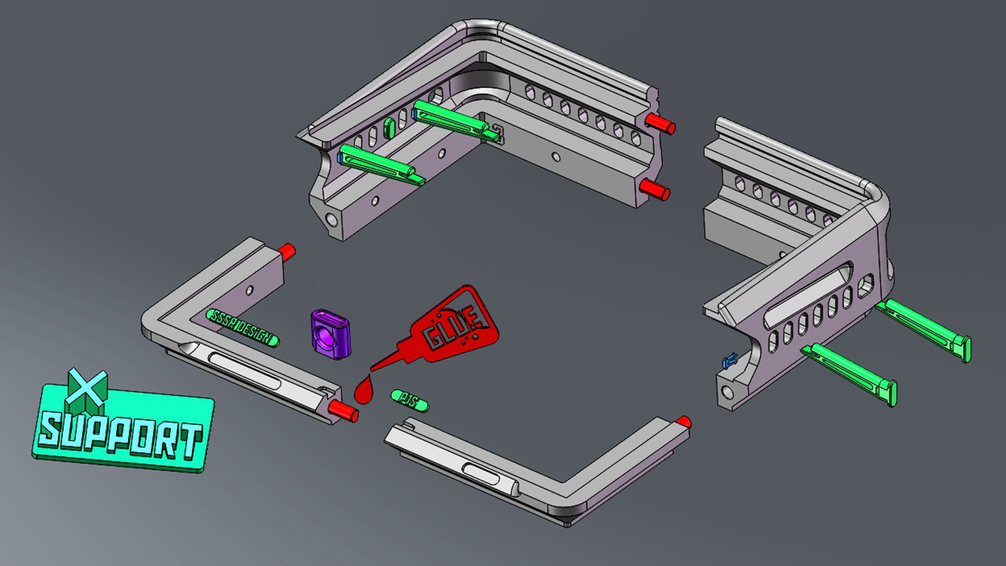 Miniatura 8 do modelo 3D Bambu Riser
