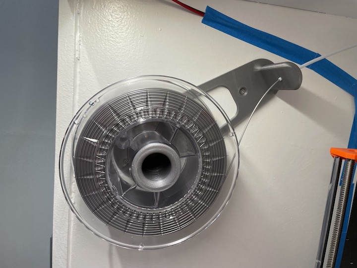 Wall Mounted Filament Holder