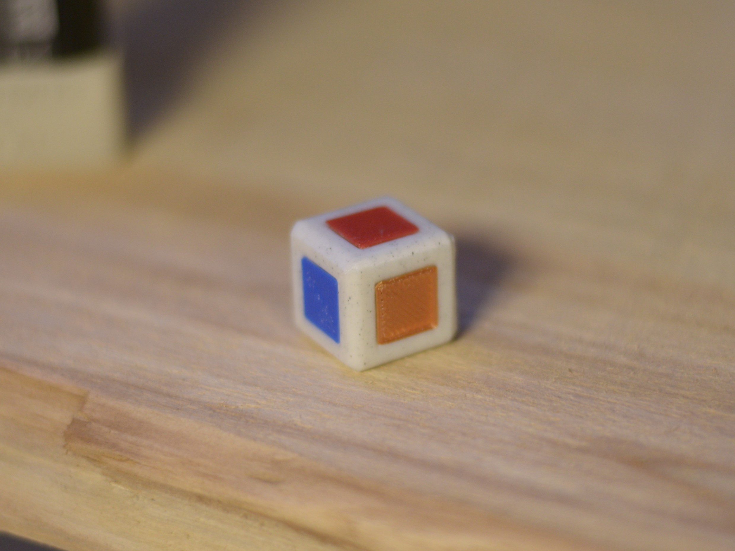 Custom color dice