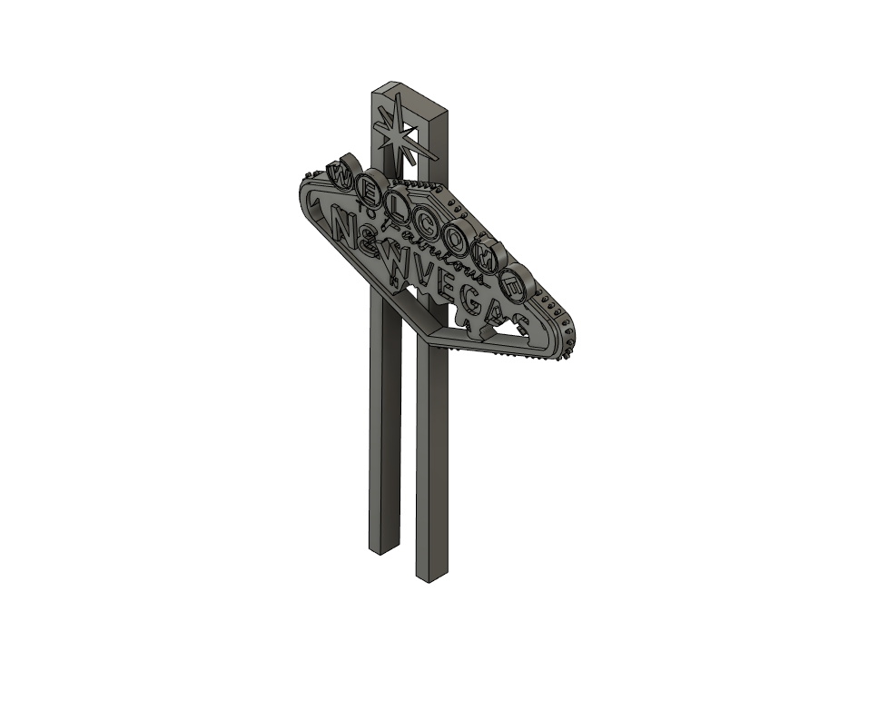 Welcome to New Vegas Sign