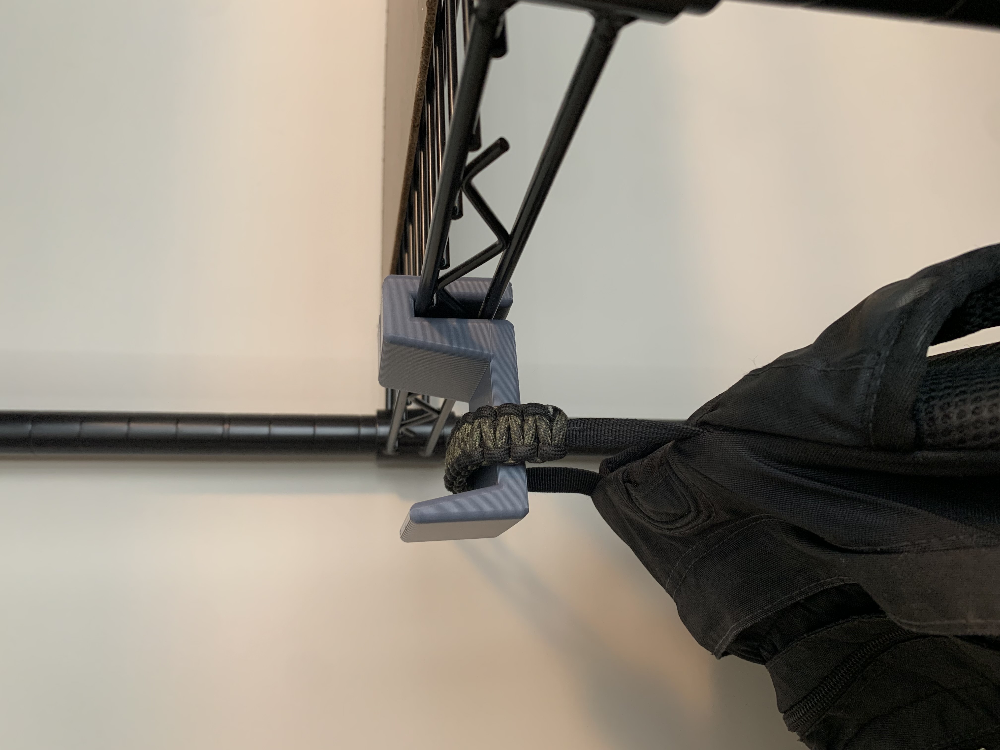 Miniatura 3 do modelo 3D Wire Rack Hook/Hanger
