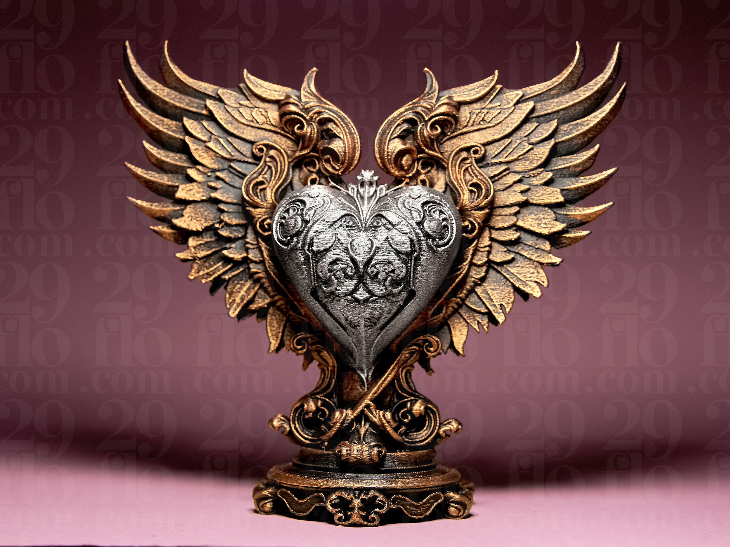 Baroque Winged Heart