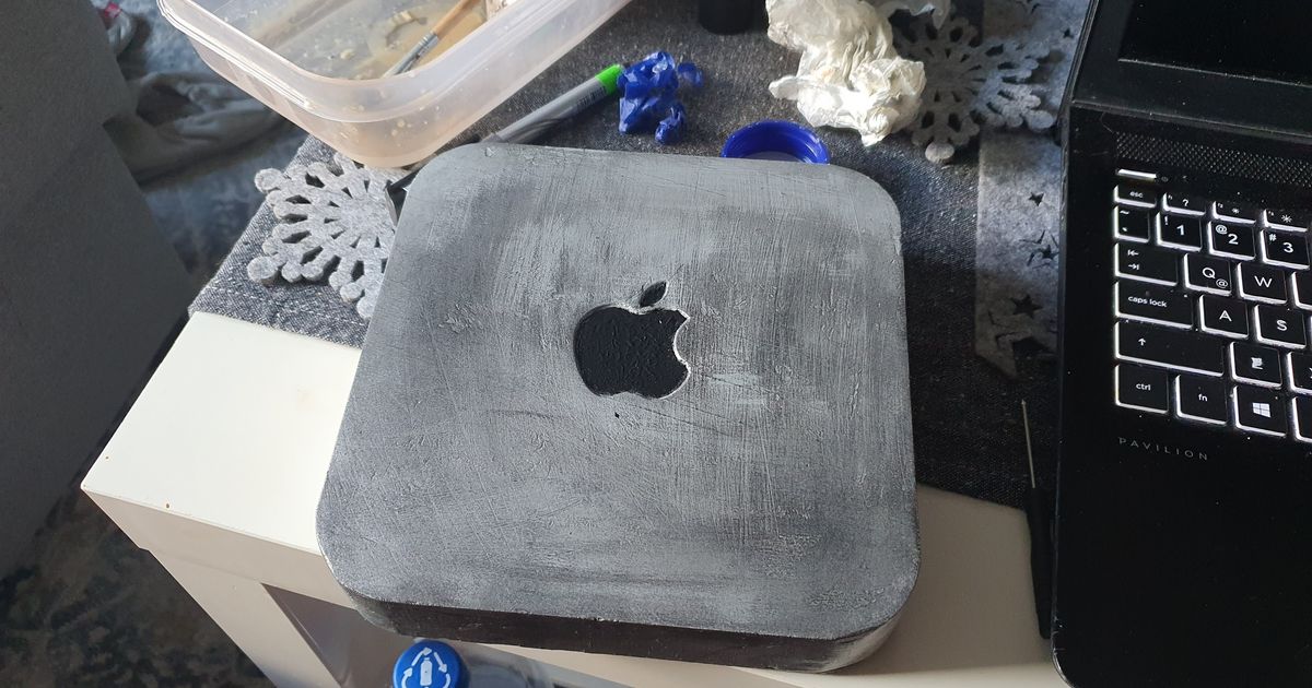 Mac Mini like Raspberry Pi Case by Janek | Download free STL model ...