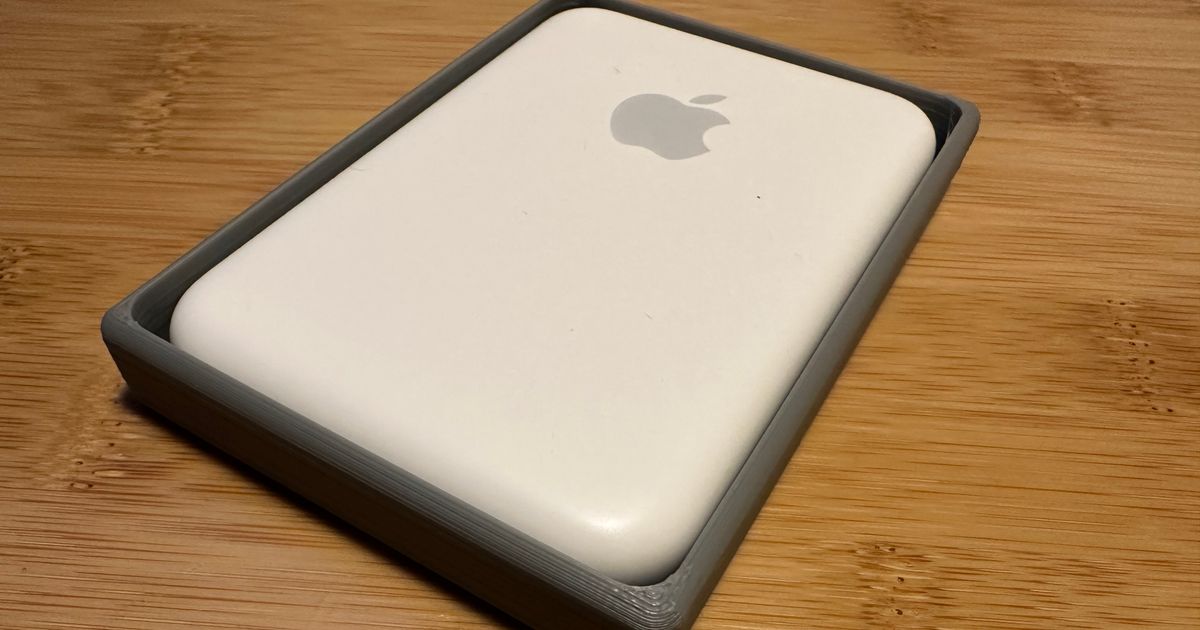 Apple iPhone MagSafe Battery case by AWP Download free STL model