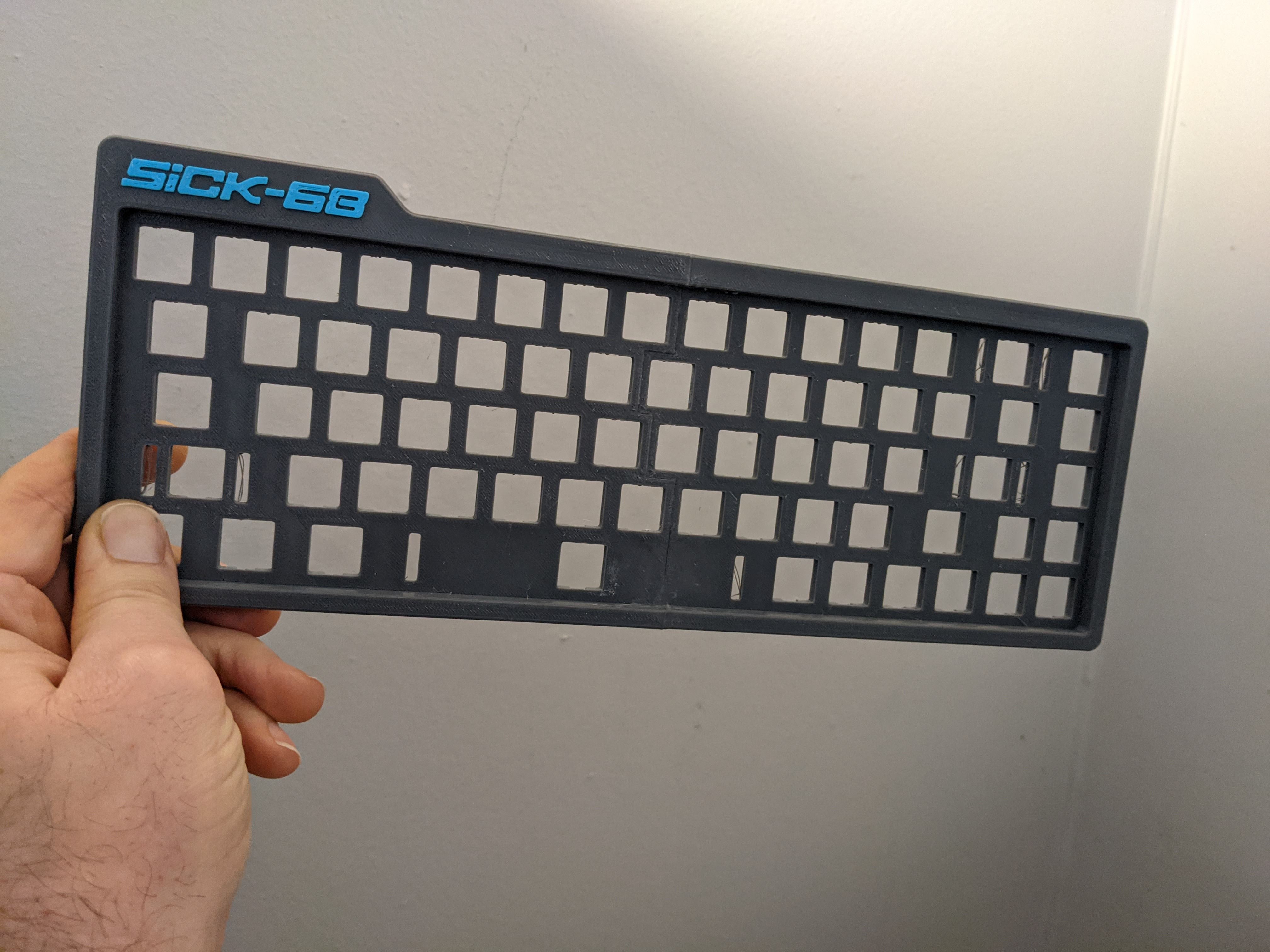 SiCK-68 with Waveshare RP2040-Zero microcontroller — thumbnail 2