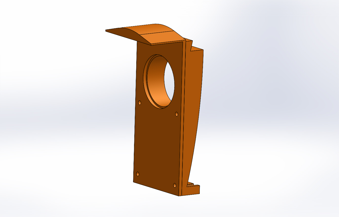 Ring 4 Camera Doorbell Siding Mount
