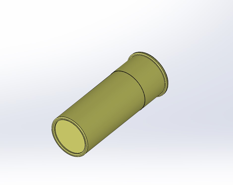 2.75 12 GA Dummy Shell Practice Round