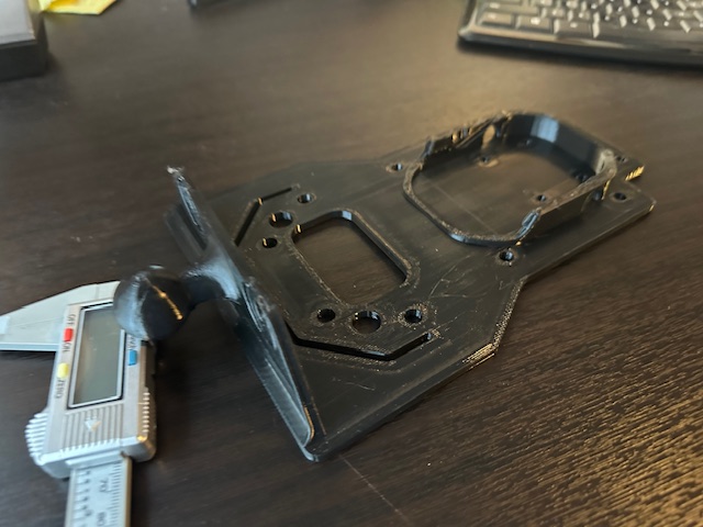 Kove 450 Rally GPS / Tablet/ CarPlay C7 / GoPro Mount Upper and lower mounting points RAM Ball