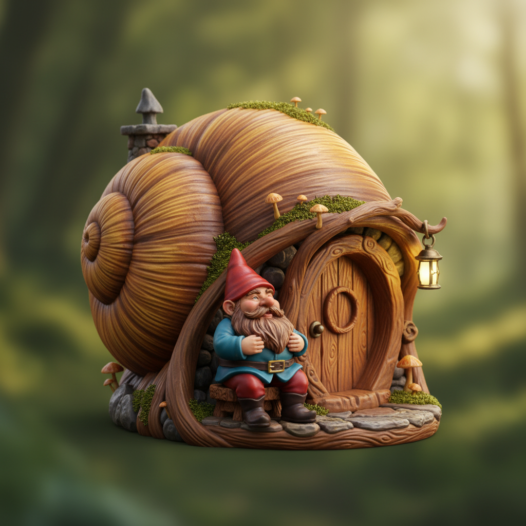 The Snail-Shell Gnome Hut