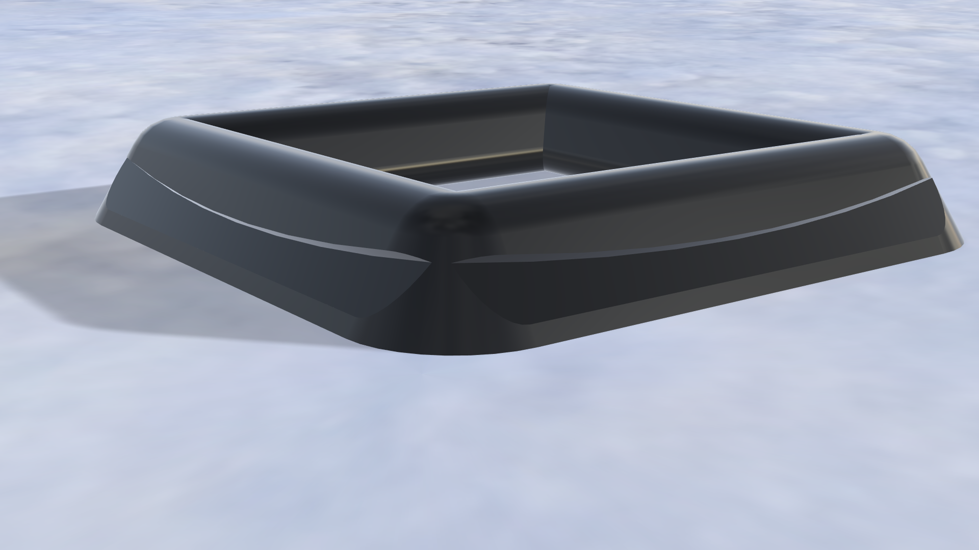 Sqare Ice Scraper by Daniel Bajo Collados Download free STL model