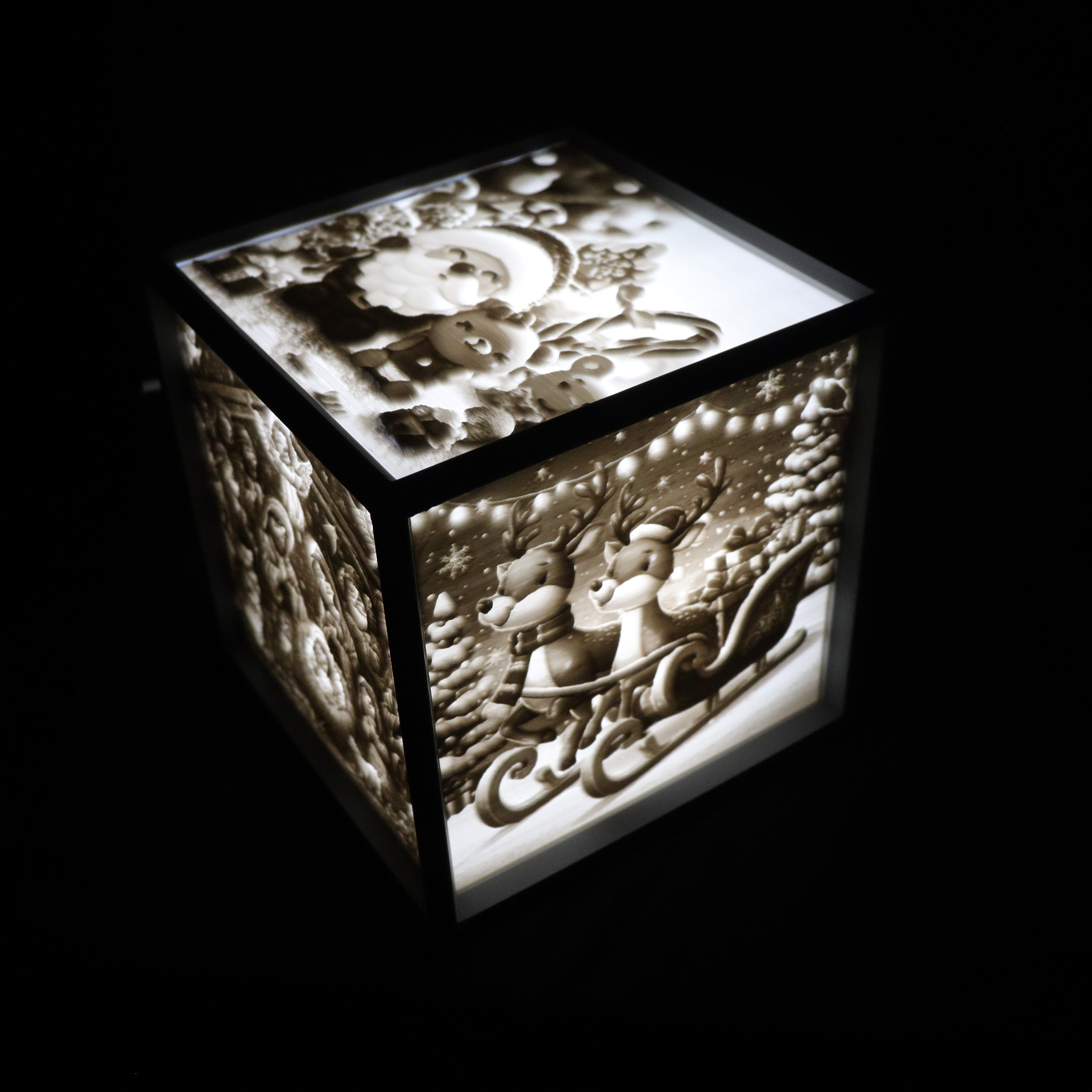 Christmas Lithophane Box