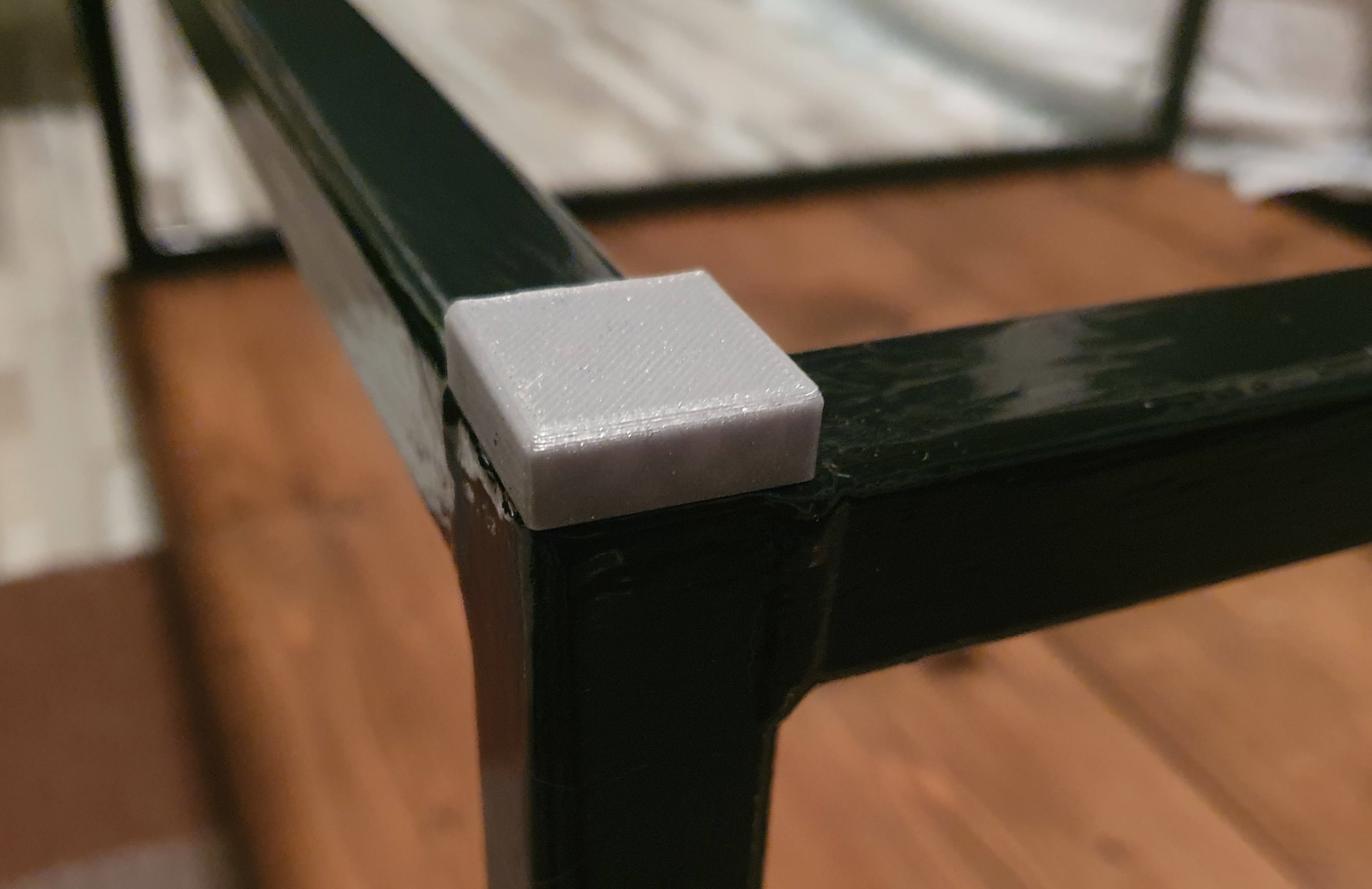 Table Foot (End Cap) for 25mm Box Section by Chewie Download free STL