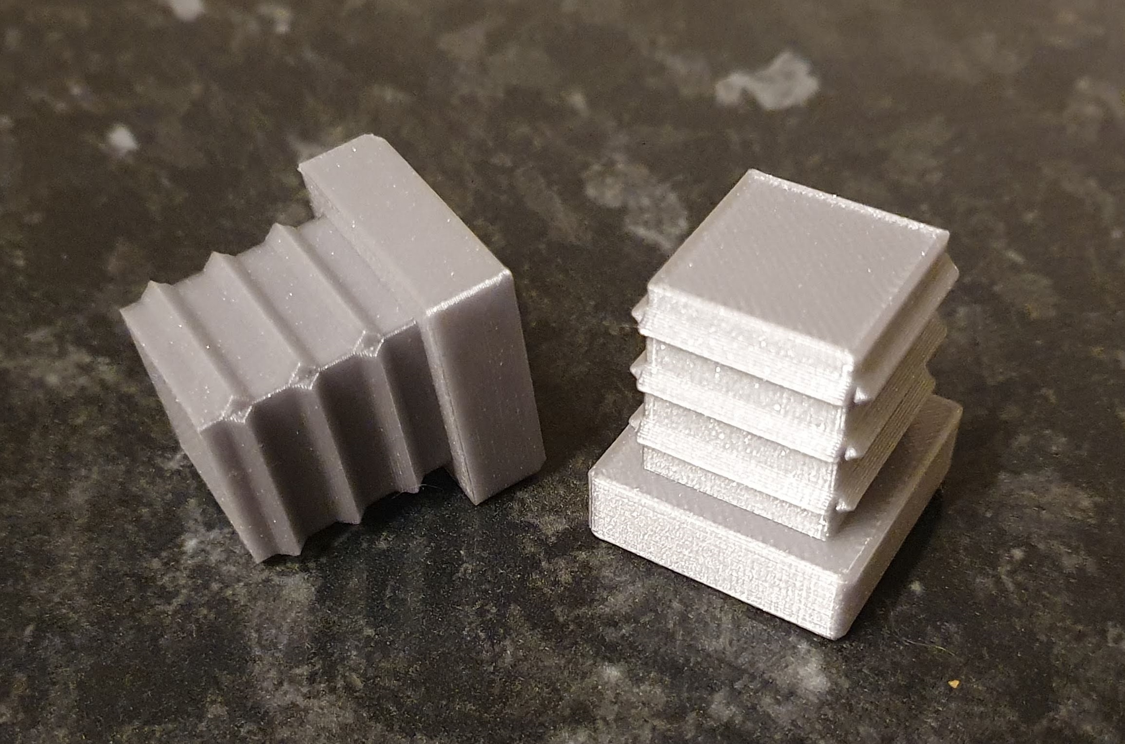 Table Foot (End Cap) for 25mm Box Section by Chewie Download free STL