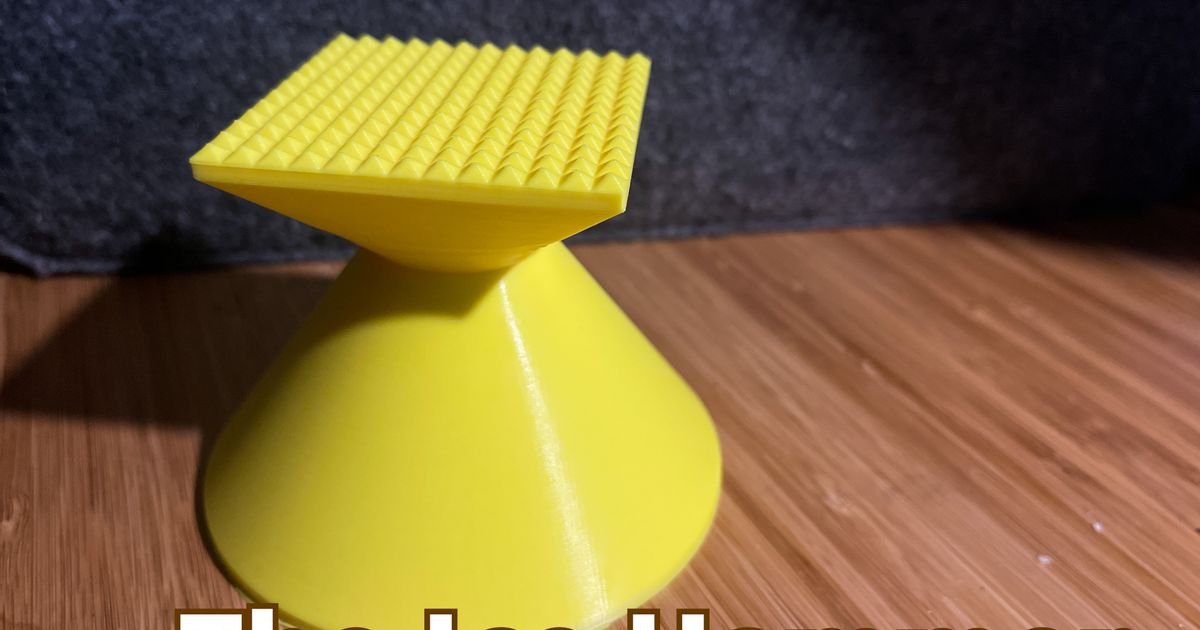 The Ice Hammer by jatkinson10 | Download free STL model | Printables.com