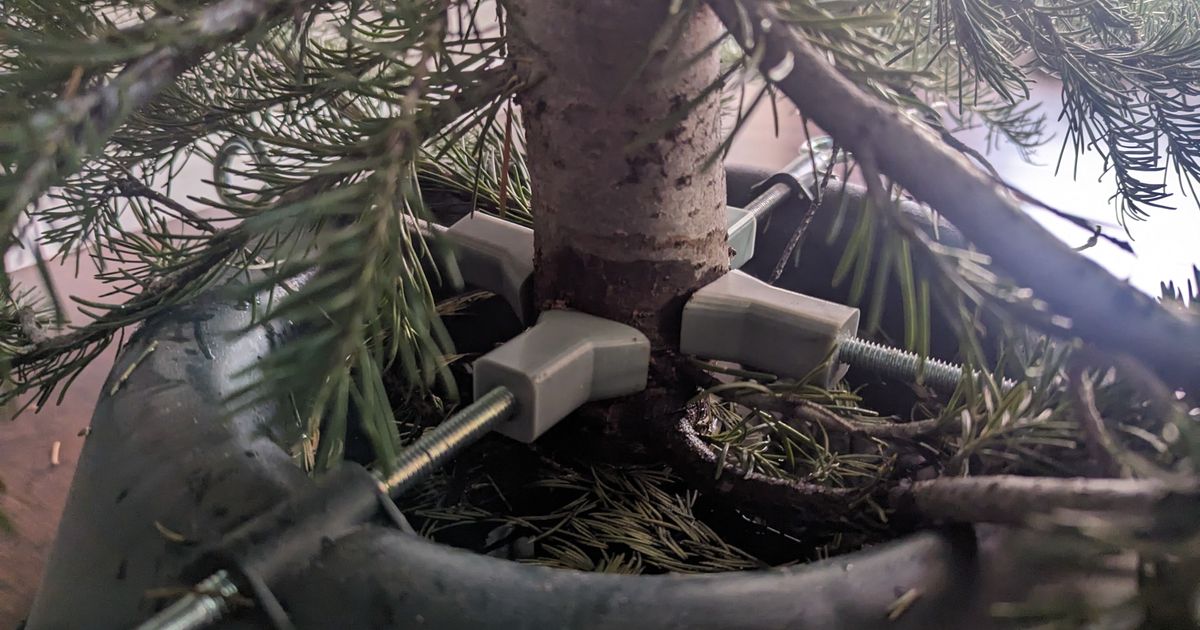 Live Christmas tree stand bolt extender by Chubby Knot Download free