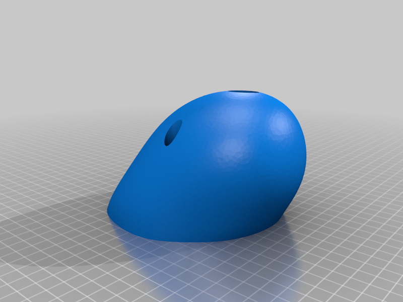 White Ball Sloper Climbing Hold by BMO_FUSE Download free STL model