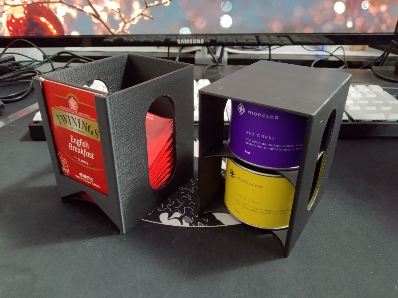 Magnetic Fridge Tea Can Dispenser
