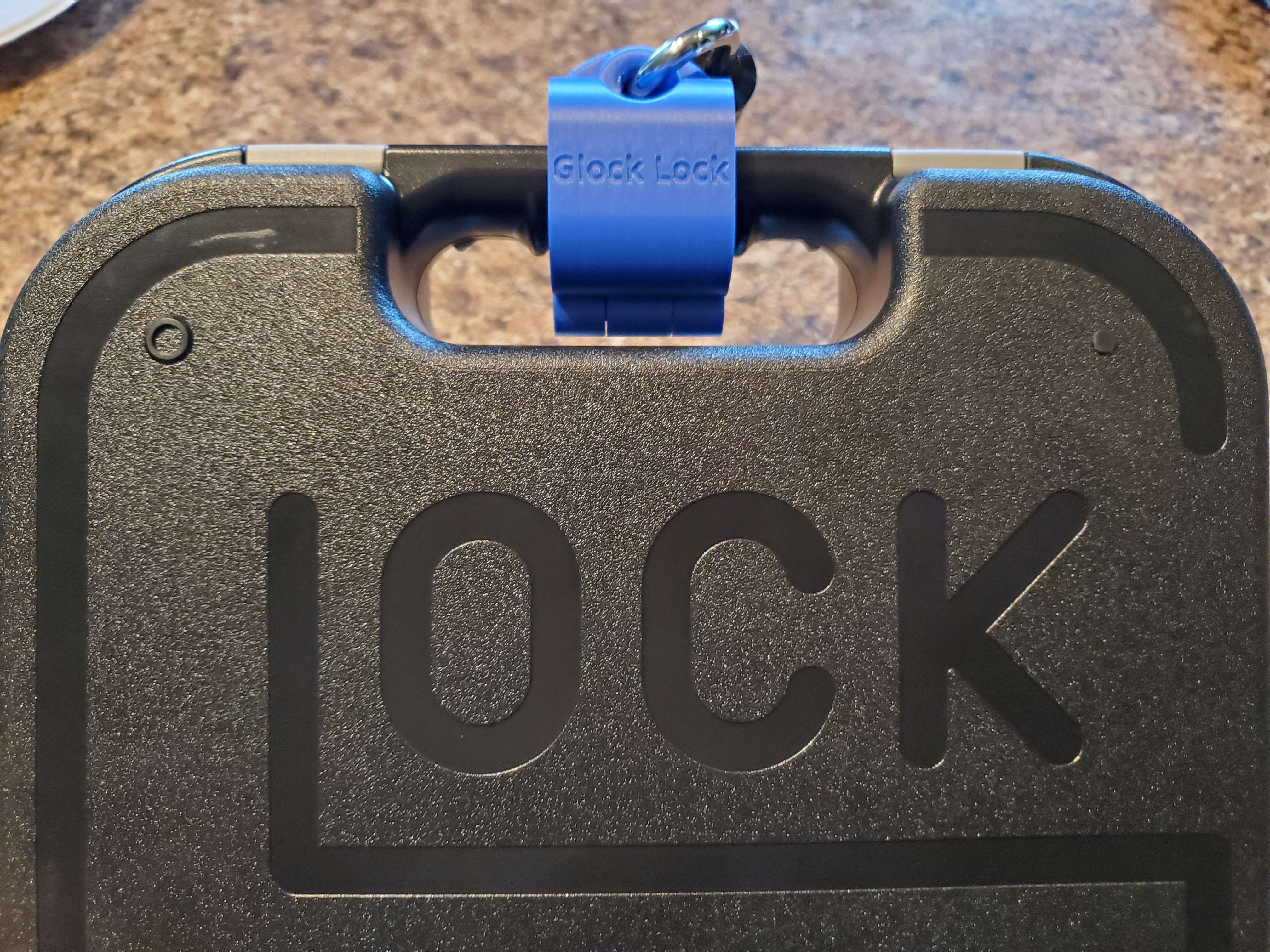 Glock Pistol Box Handle Lock by Walkul Download free STL model