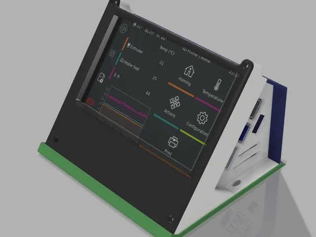BTT PiTFT50 v2.1 Case with Raspberry Pi and 4010 Fan (Klipper Screen)
