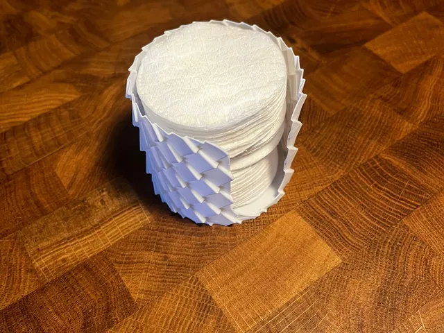 Dragon Scale Cotton Pad Holder