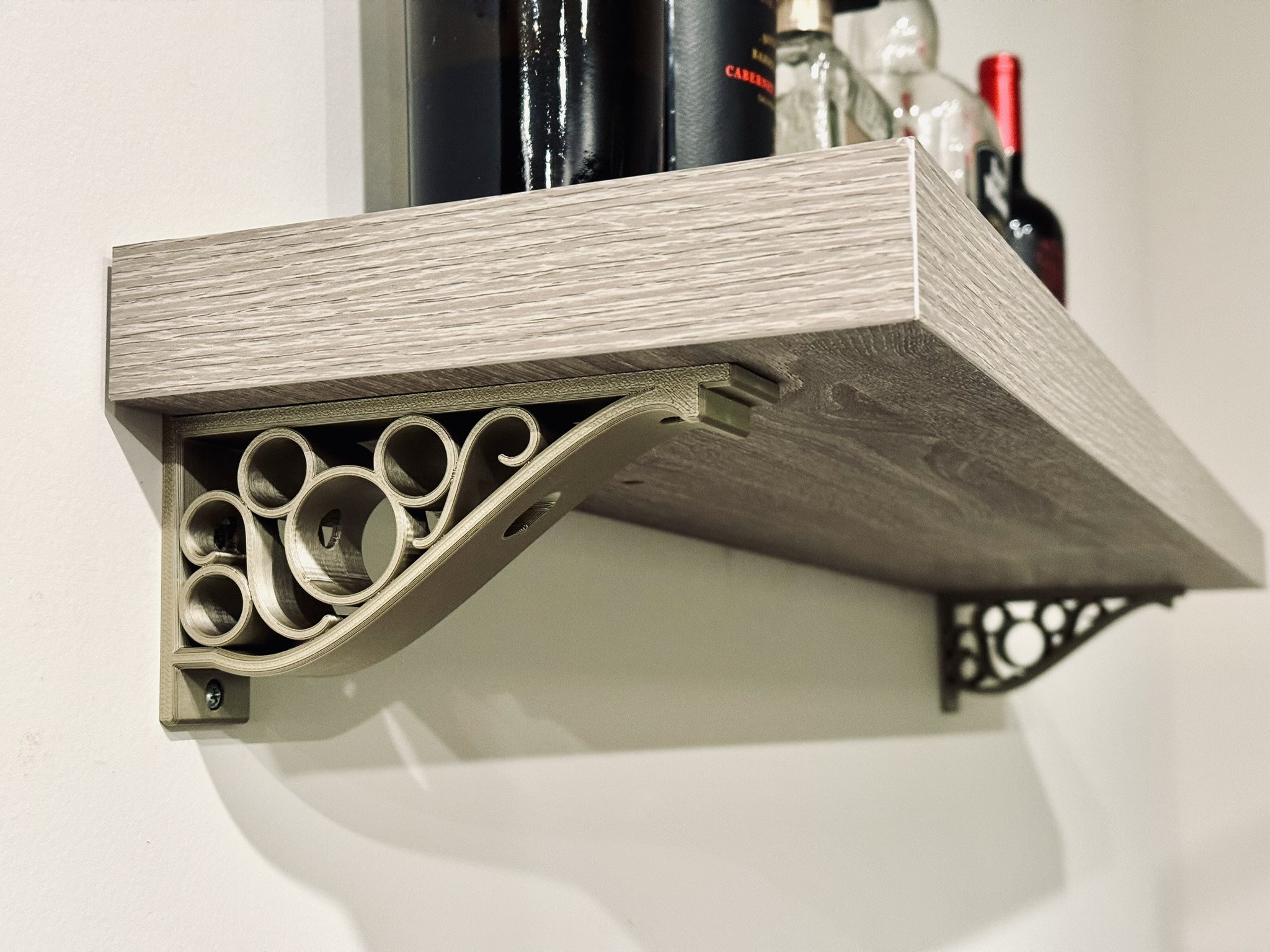 Decorative Shelf Bracket w/ Hidden Mickey