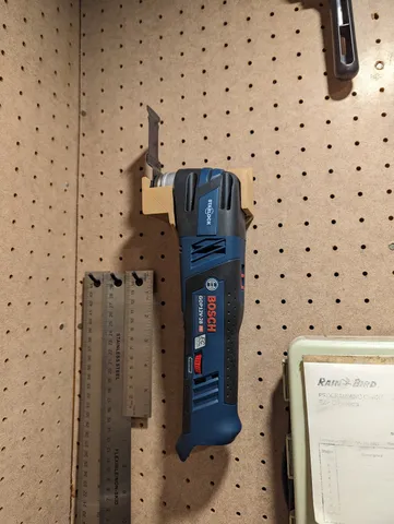 Bosch 12v Multitool Pegboard Mount