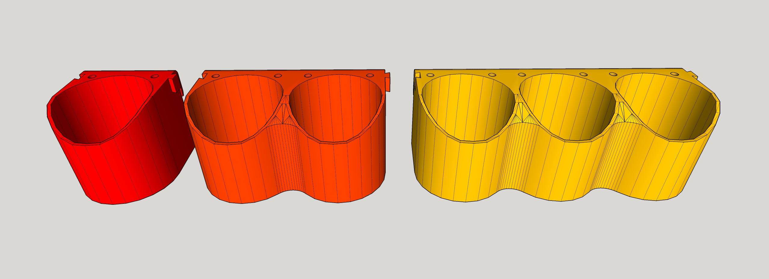 Miniatura 4 do modelo 3D Modular Spray Can Holder