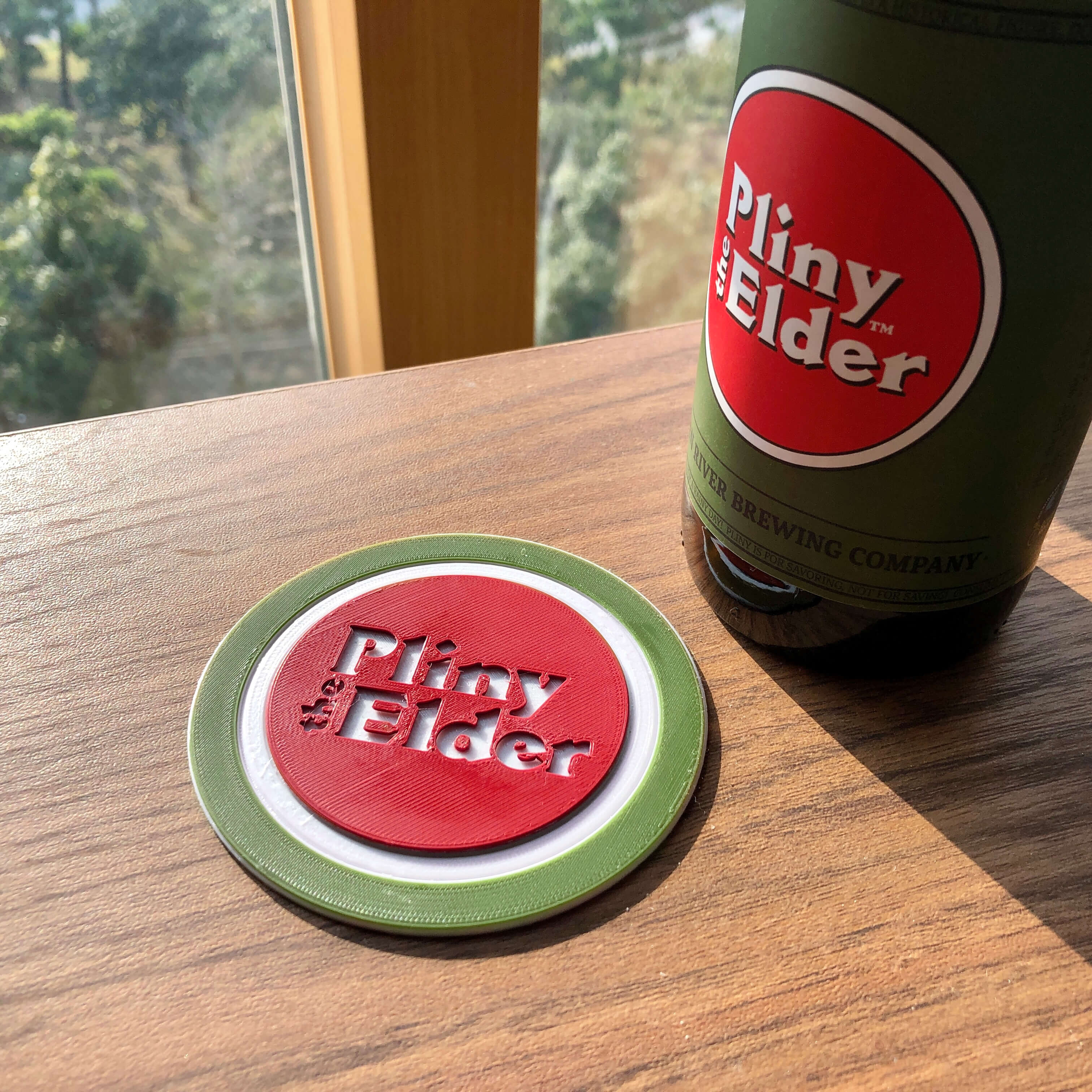 Pliny the elder beer coaster usa by dany s nchez download free stl