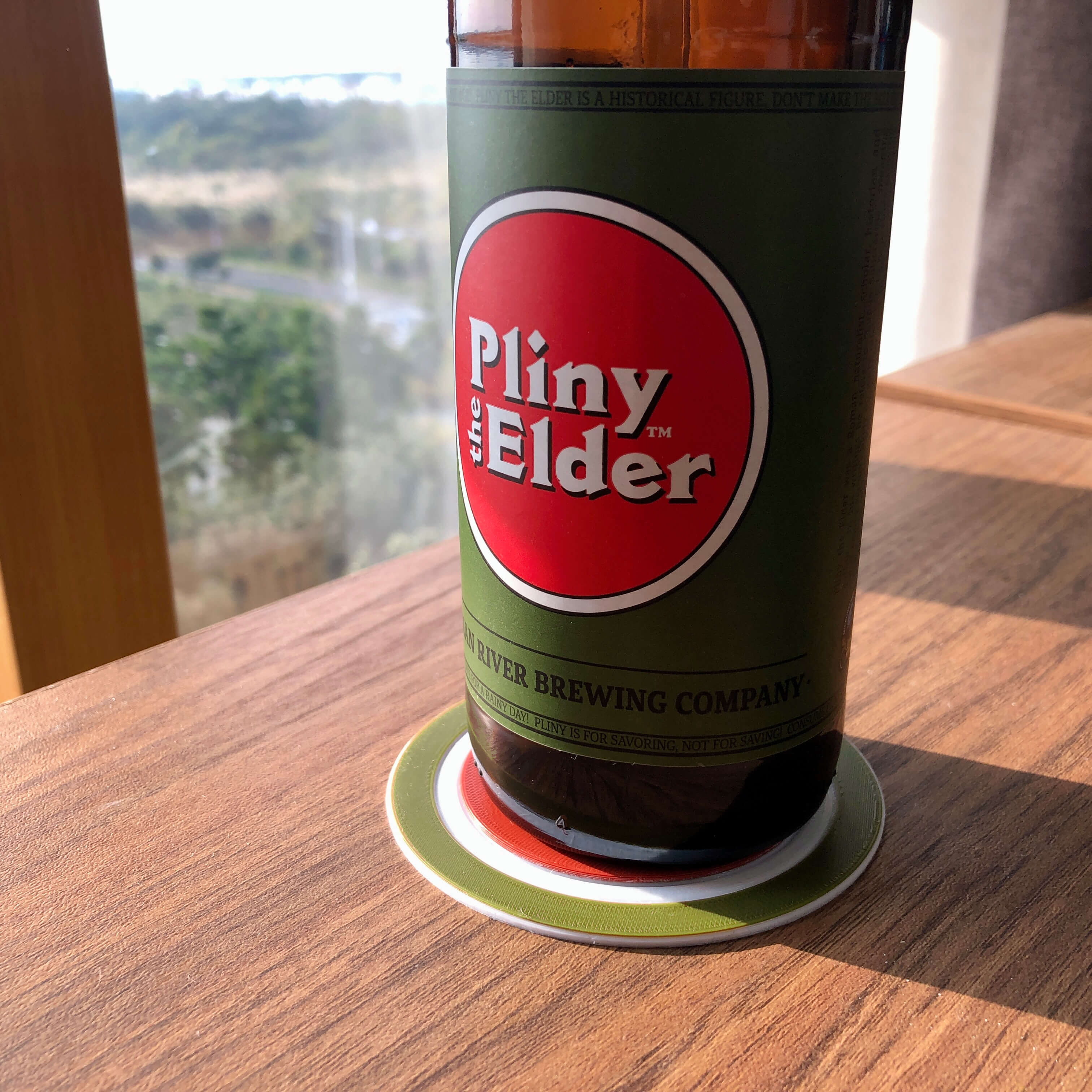 Pliny the elder beer coaster usa by dany s nchez download free stl