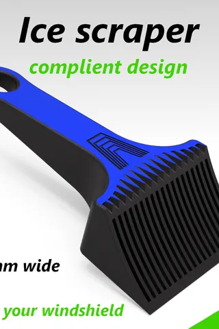 ICE scraper by Voxel3D_Nederland | Download free STL model | Printables.com
