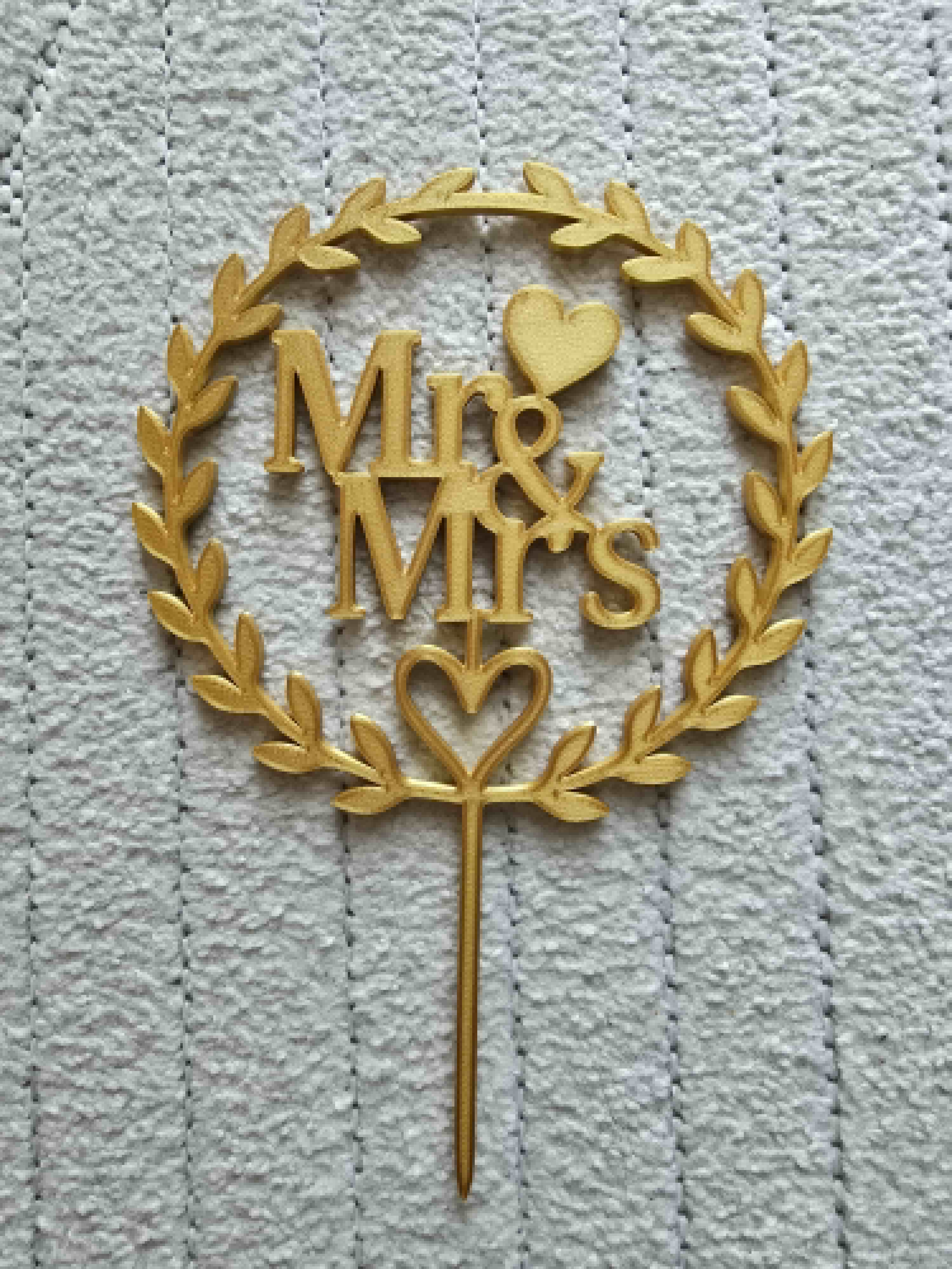 Tortenstecker - Cake Topper - Hochzeit - Wedding