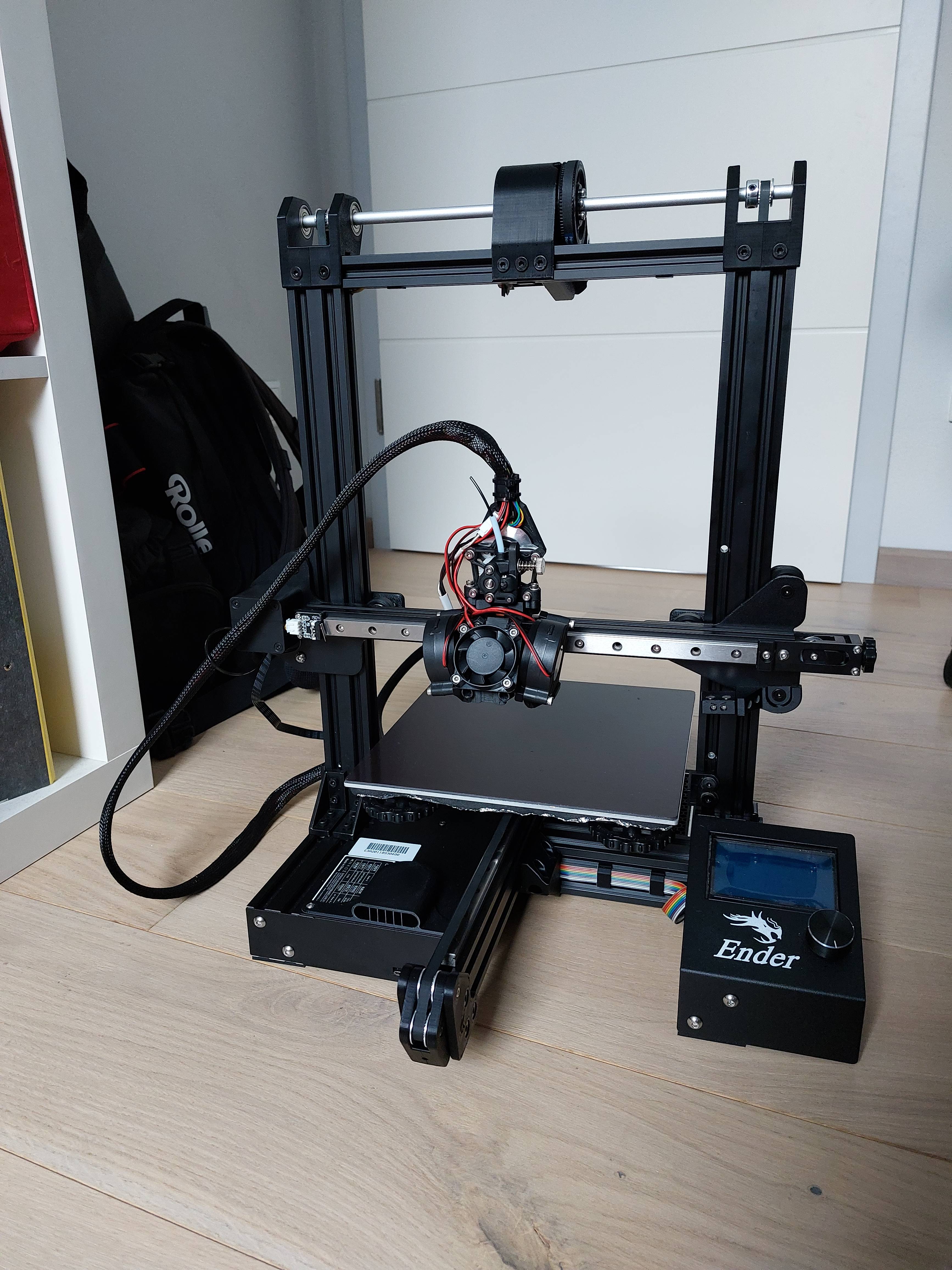 Ender 3 Y axis braces (front and back) for additional stability by ...