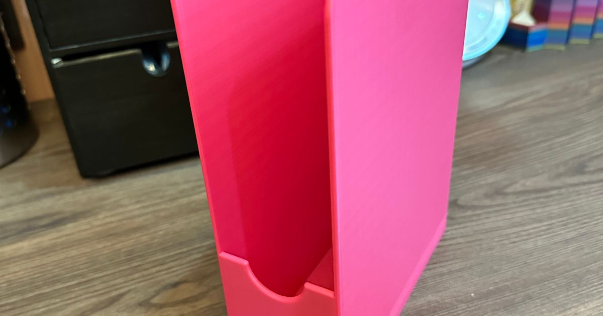 A5 Magazine / Paper Holder by MartyW Download free STL model