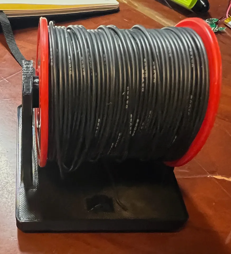 Gridfinity Wire Spool Holder - 68mm spacing by sburggsx, Download free STL  model