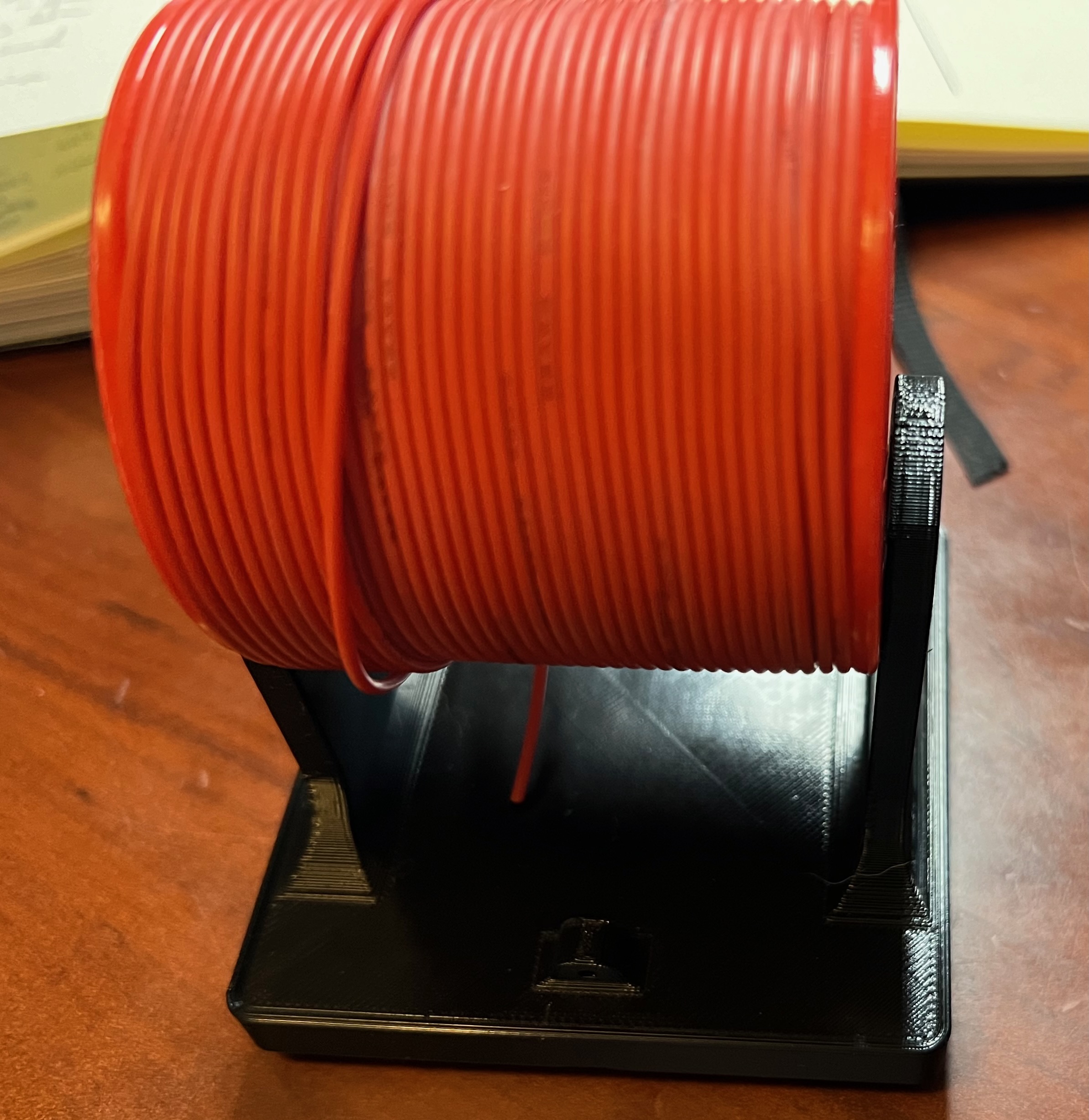 Gridfinity Wire Spool Holder 68mm spacing by sburggsx Download free