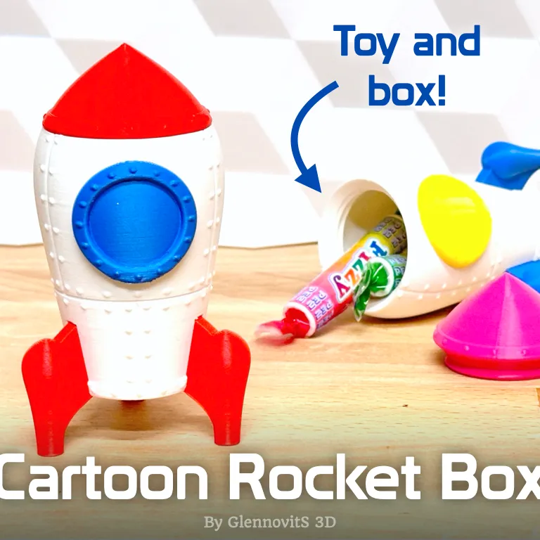 Rocket toy clearance box