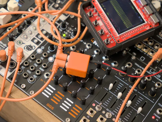DSO138Mini Oscilloscope Eurorack Synth Adapter