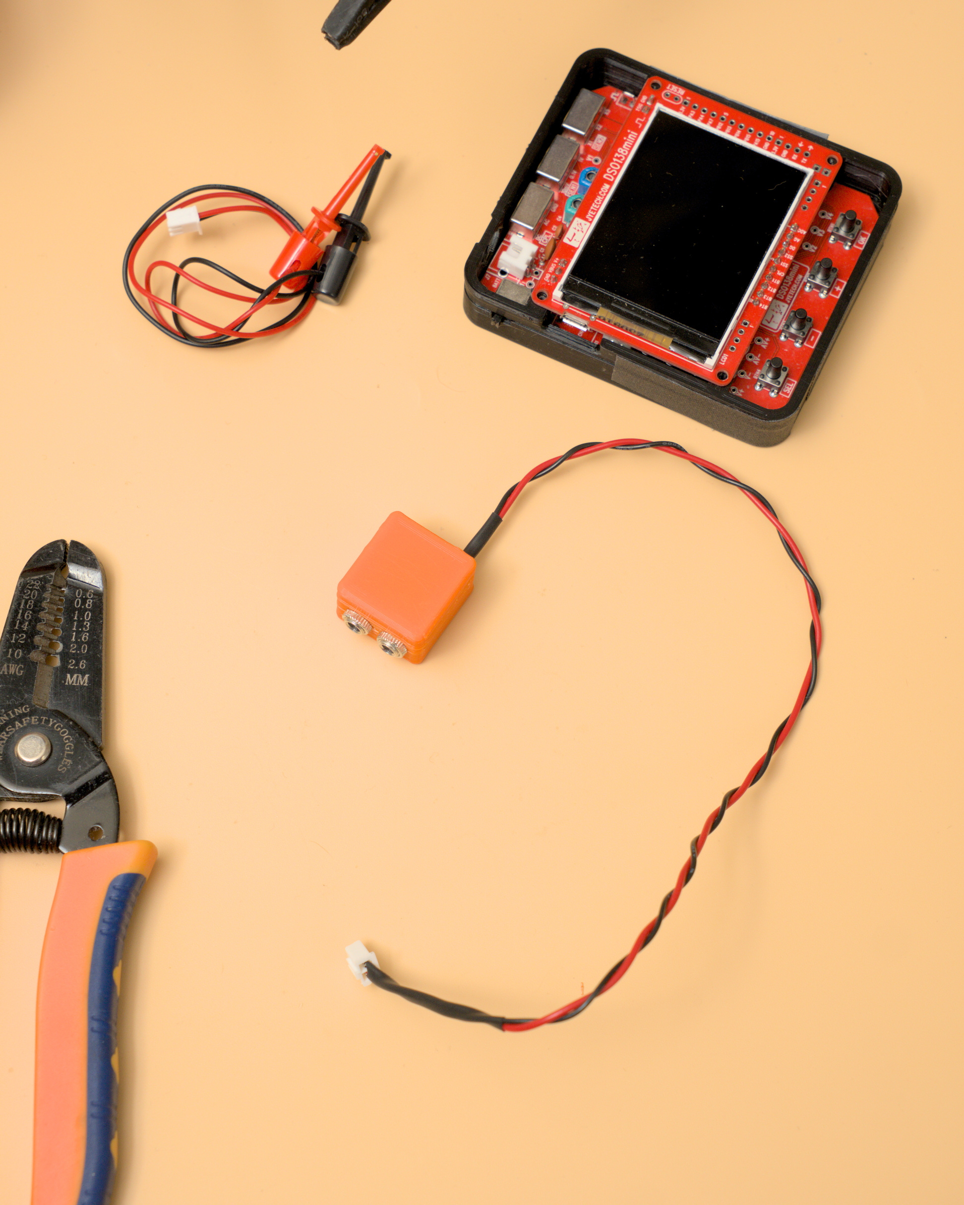 DSO138Mini Oscilloscope Eurorack Synth Adapter by benjiao Download free STL model