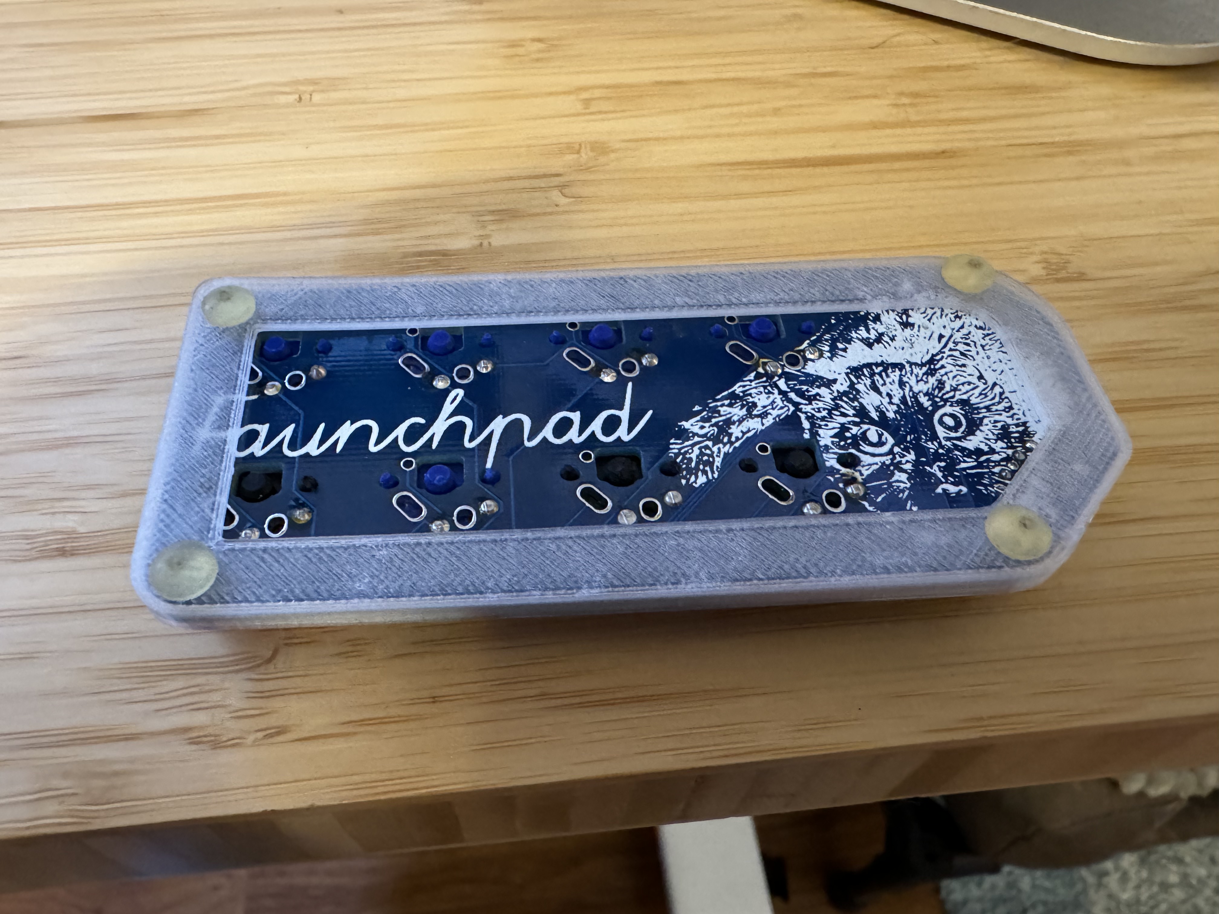 Faunch Pad holder