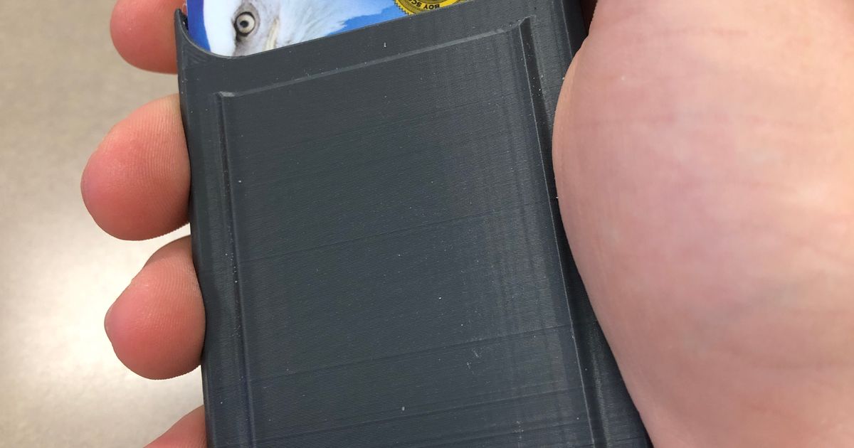 Minimalist Wallet by SN3DP123 | Download free STL model | Printables.com