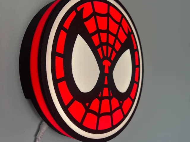 Spiderman Light Box