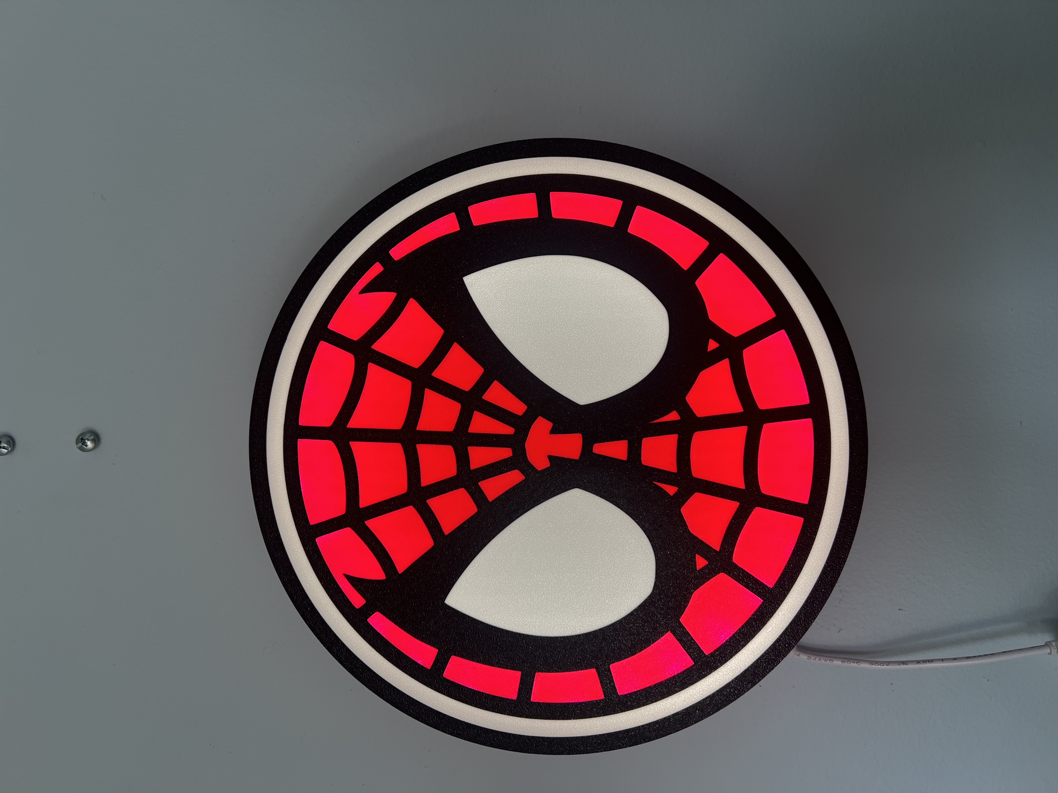 Miniatura 2 do modelo 3D Spiderman Light Box