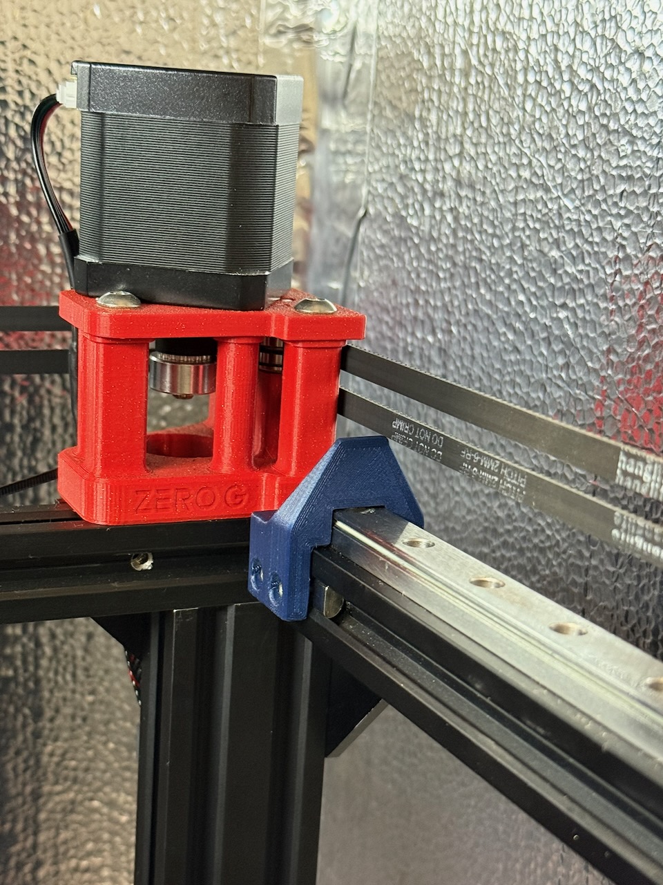 Sensorless Homing Stop Block for Top-Mount Linear Rails